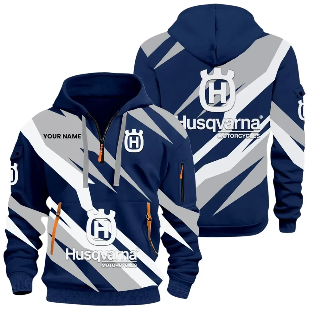Off-Road Racer Hoodie Half Zip x Sweatpants Set, Gearhead Half-Zip Hoodie Combo CAR514100925000 - Image 2