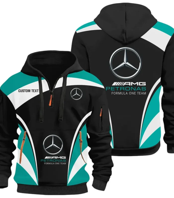 Everyday Gear Hoodie Half Zip 3D Print, Sporty & Casual Everyday Wear Hoodie CAR514100925001