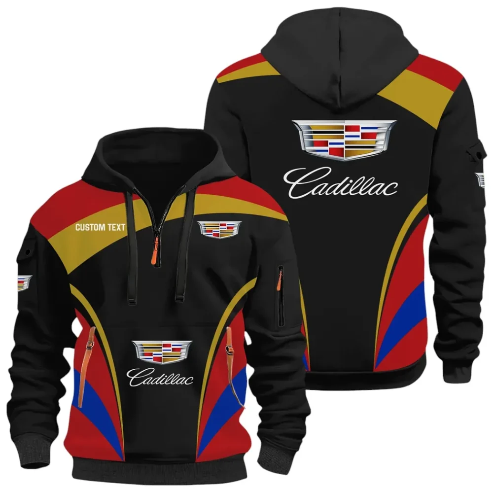 Urban Cruiser Hoodie Half Zip x Sweatpants Set, Automotive Streetwear Hoodie Set CAR514100925002 - Image 2