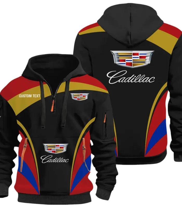 Urban Cruiser Hoodie Half Zip 3D Print, Urban Style & Relaxed Fit Hoodie CAR514100925002