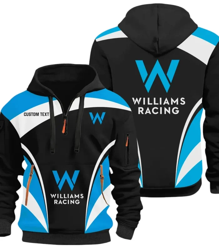 Racing Car Hoodie Half Zip 3D Print, Street-Ready Casual Hoodie CAR514100925008