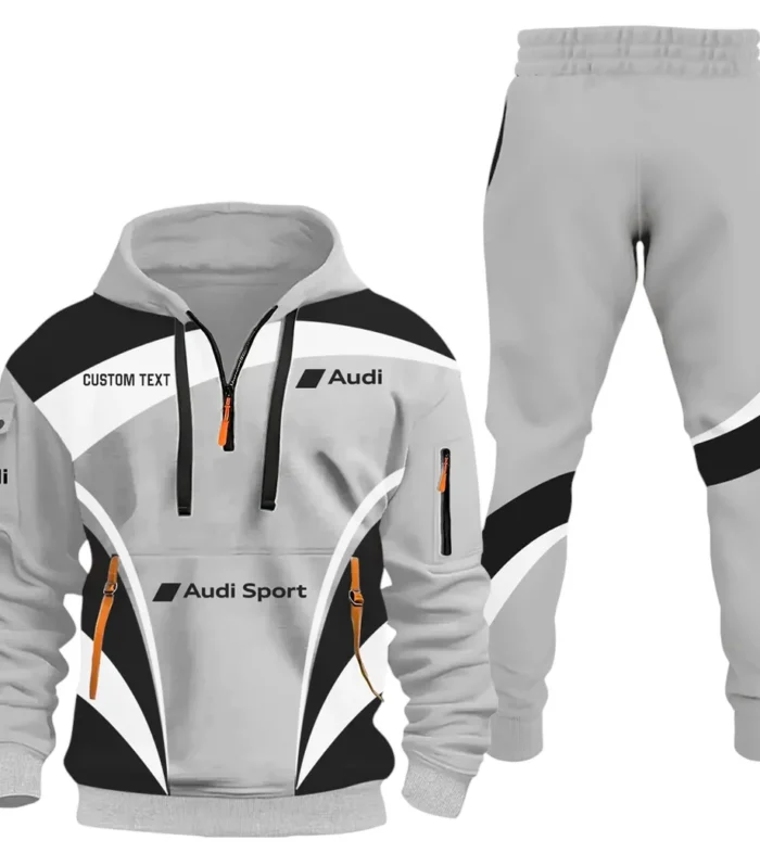 Built Fast Hoodie Half Zip x Sweatpants Set, Custom Road Lifestyle Hoodie Set CAR514100925009