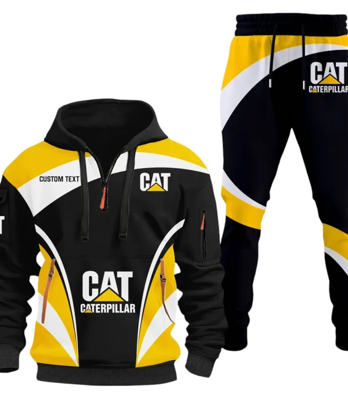 Mining Equipment Hoodie Half Zip x Sweatpants Set, Performance Drive Hoodie Combo CAR514100925011