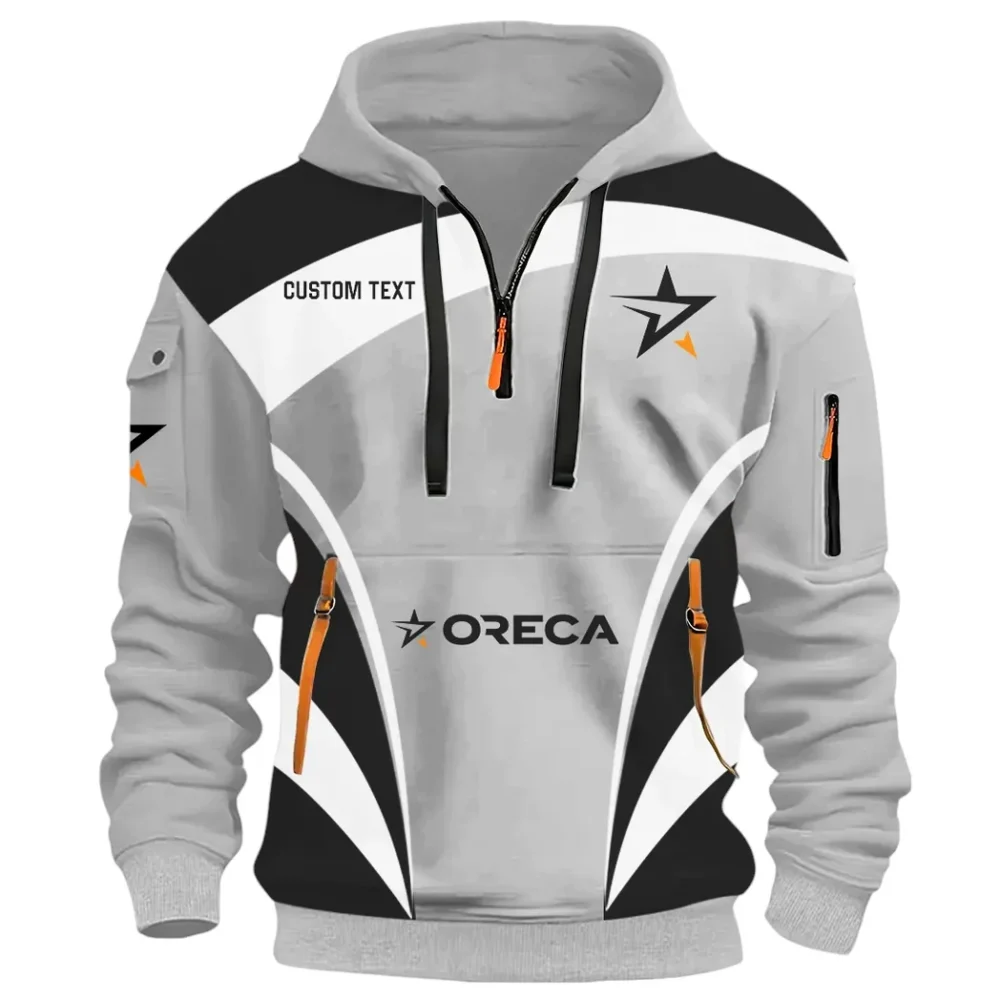 Racing Car Hoodie Half Zip 3D Print, Sporty & Street-Ready Hoodie CAR514100925013 - Image 2