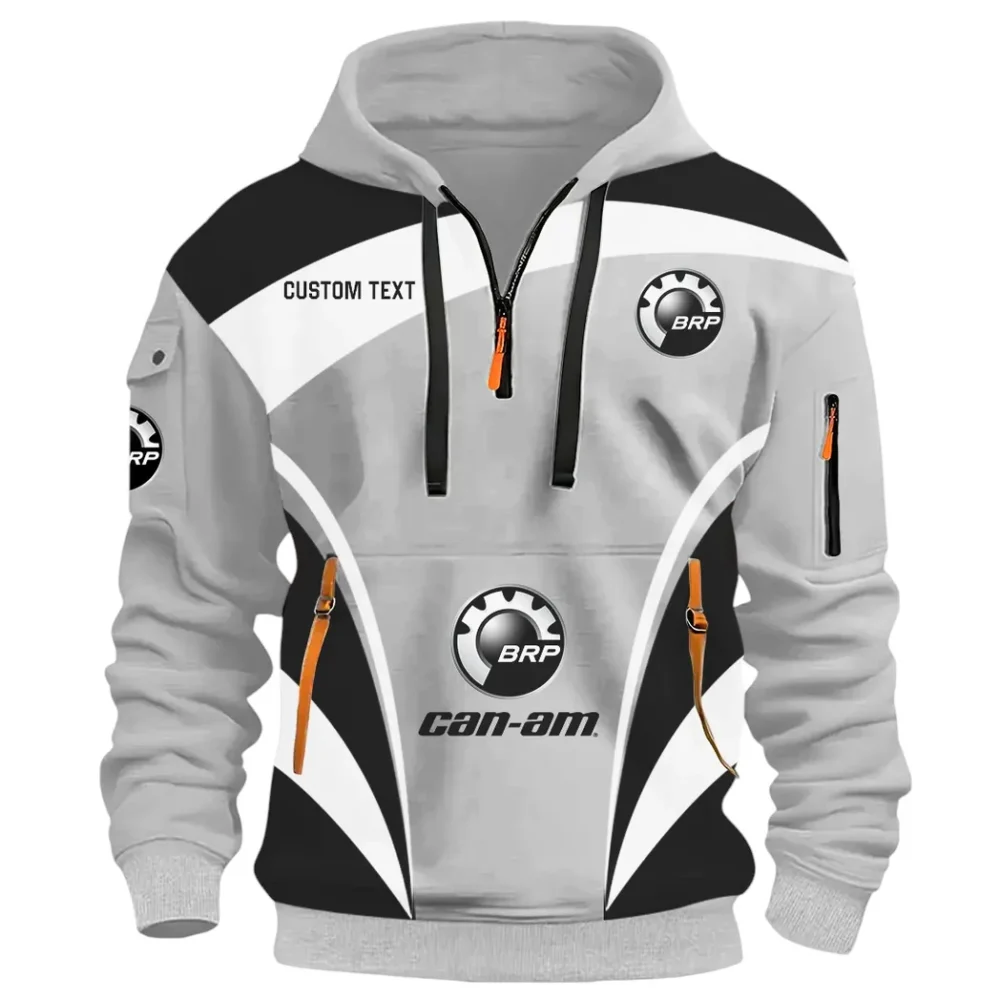 Racing Car Hoodie Half Zip 3D Print, Adventure-Ready Streetwear CAR514100925016 - Image 2