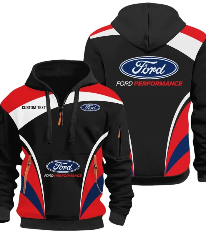 Durable Spirit Hoodie Half Zip 3D Print, Comfortable Daily Hoodie CAR514100925017