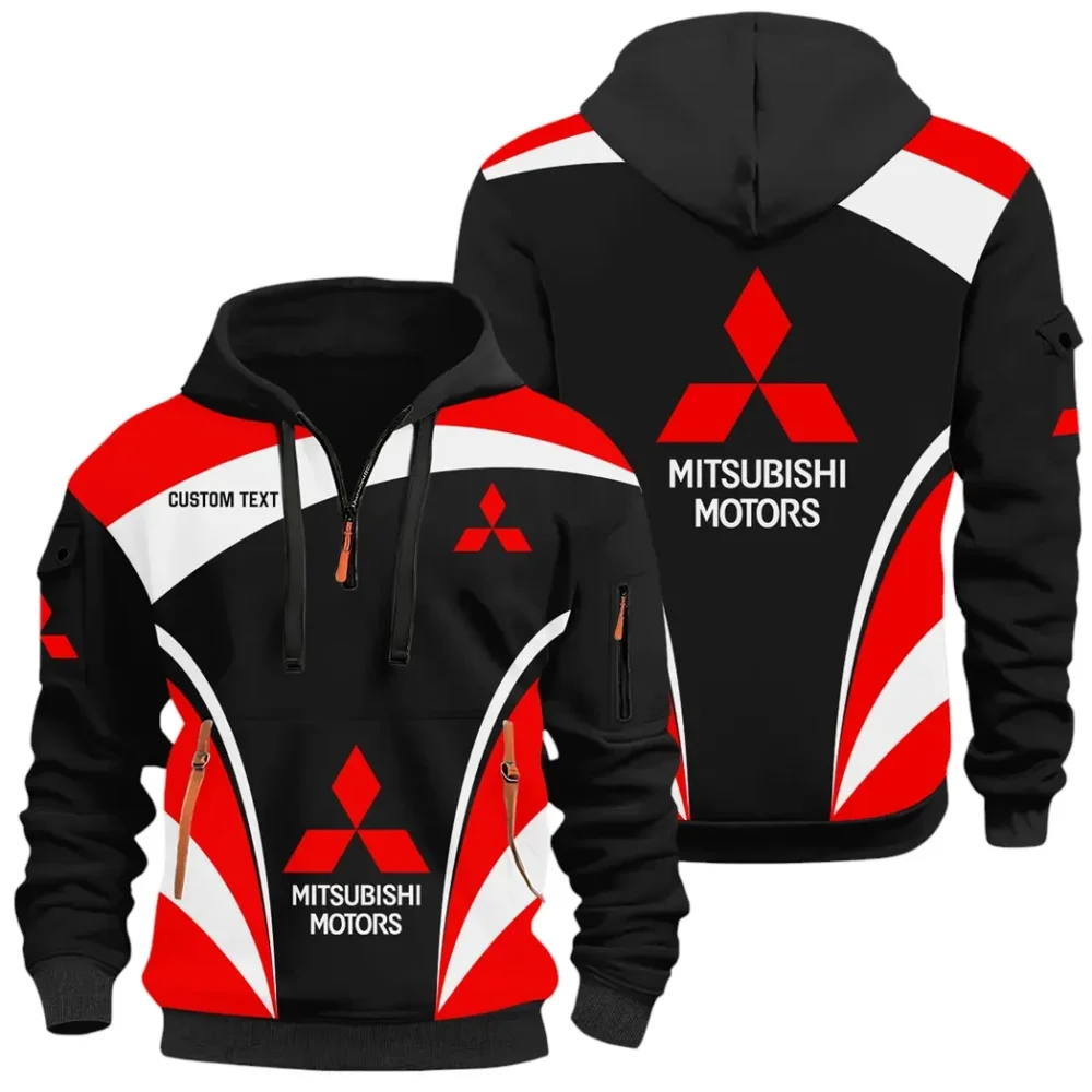 Off-Road SUV Hoodie Half Zip x Sweatpants Set, Engineered Driver's Hoodie Outfit CAR514100925019 - Image 2