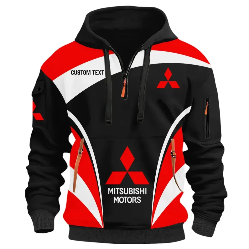 Off-Road SUV Hoodie Half Zip 3D Print, Sporty Urban Comfort Hoodie CAR514100925019 - Image 2