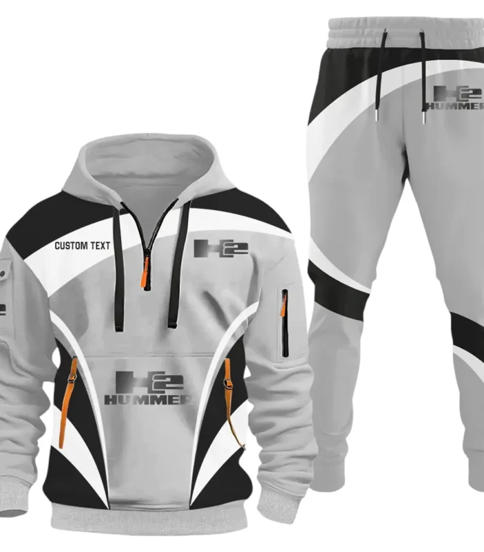 Extreme Terrain SUV Hoodie Half Zip x Sweatpants Set, Custom Car Enthusiast Outfit CAR514100925020