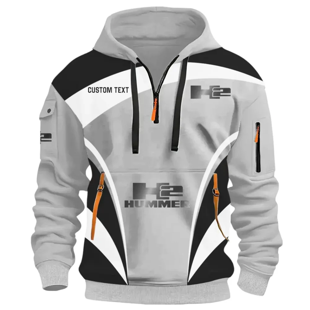 Extreme Terrain SUV Hoodie Half Zip 3D Print, Rugged Casual Fit Hoodie CAR514100925020 - Image 2