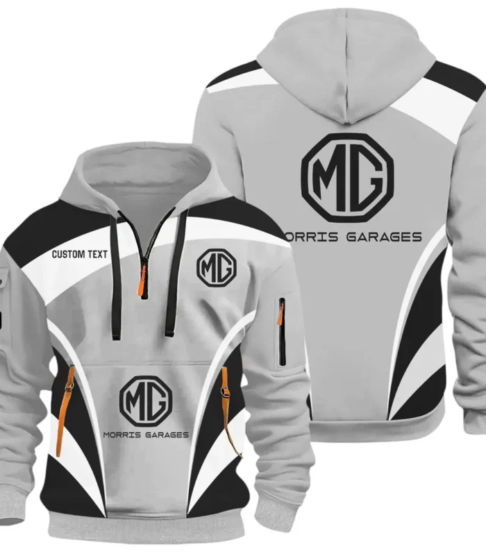 Performance Car Hoodie Half Zip 3D Print, Lightweight & Casual Comfort Hoodie CAR514100925024