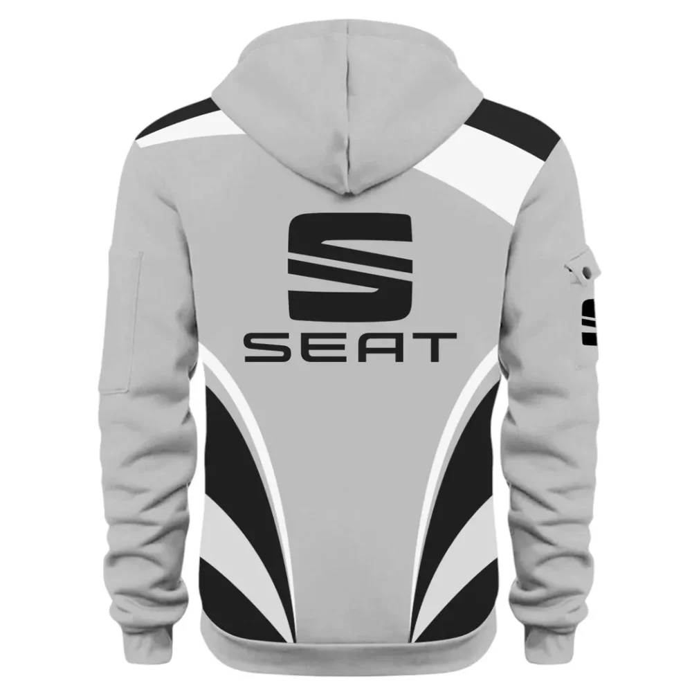 Small SUV Hoodie Half Zip 3D Print, Rugged Sporty Streetwear Hoodie CAR514100925029 - Image 3