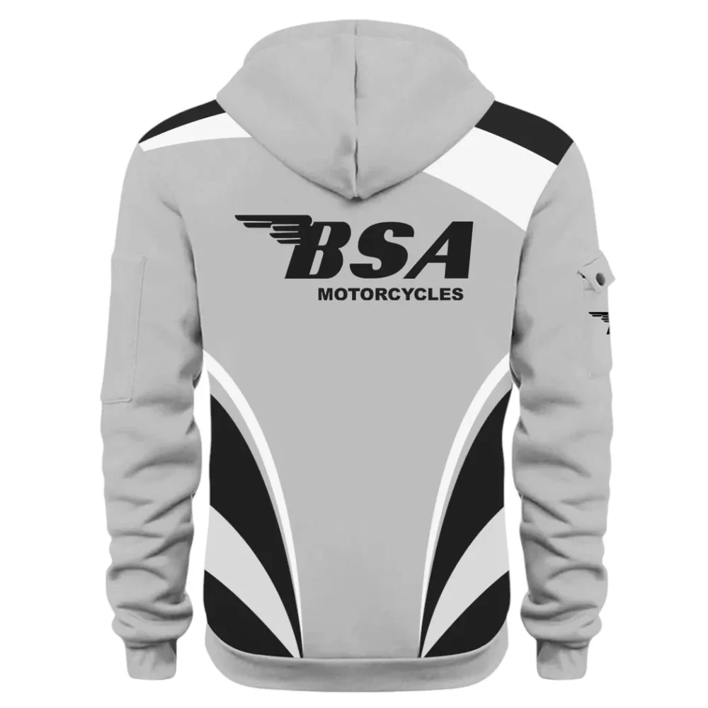 Heritage Two-Wheeler Hoodie Half Zip 3D Print, Adventure-Ready Comfortable Hoodie CAR514100925036 - Image 3