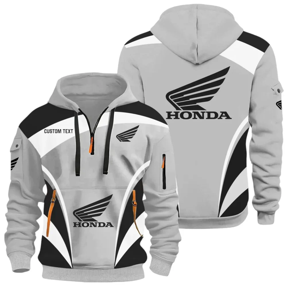 Cruiser Hoodie Half Zip x Sweatpants Set, Automotive Streetwear Hoodie Set CAR514100925038 - Image 2