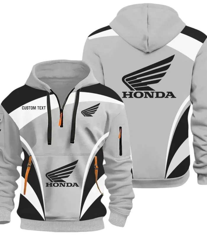 Cruiser Hoodie Half Zip 3D Print, Rugged & Comfortable Streetwear Outfit CAR514100925038
