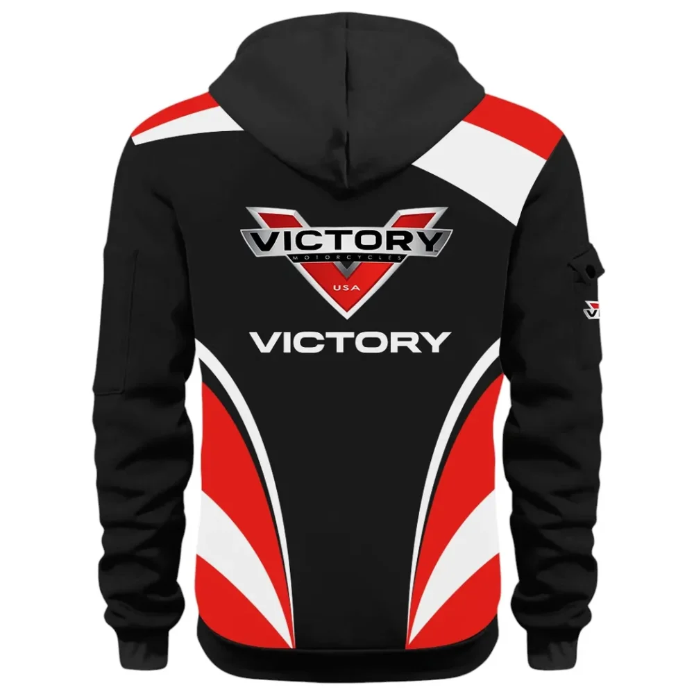 Heavyweight Motorcycle Hoodie Half Zip 3D Print, Classic Comfortable Hoodie Style CAR514100925040 - Image 3