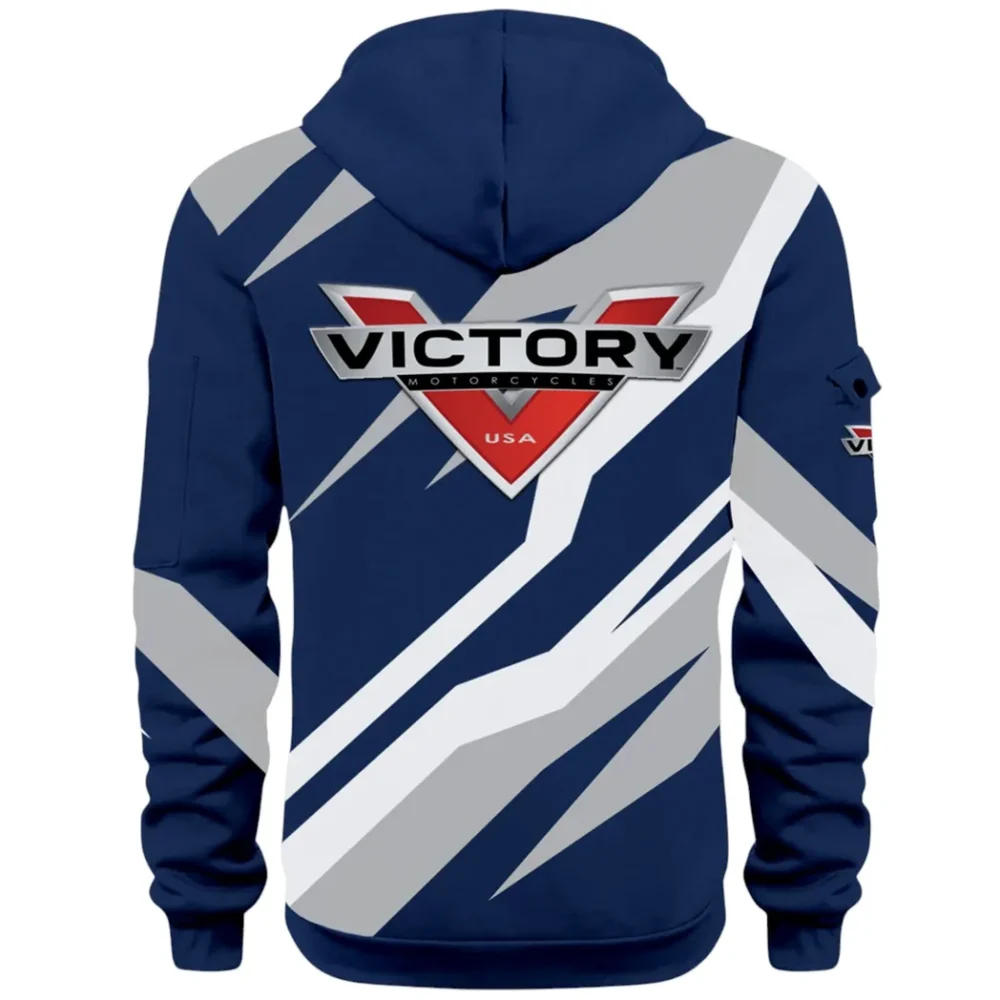 American V-Twin Hoodie Half Zip 3D Print, Comfortable Everyday Hoodie CAR514100925045 - Image 3
