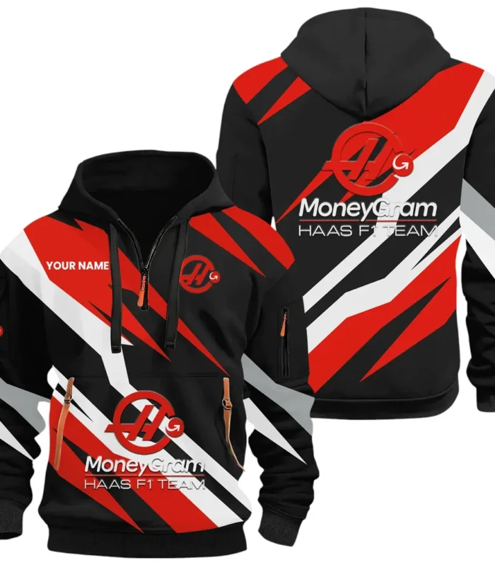Racing Car Hoodie Half Zip 3D Print, Sporty & Street-Ready Hoodie CAR514100925046
