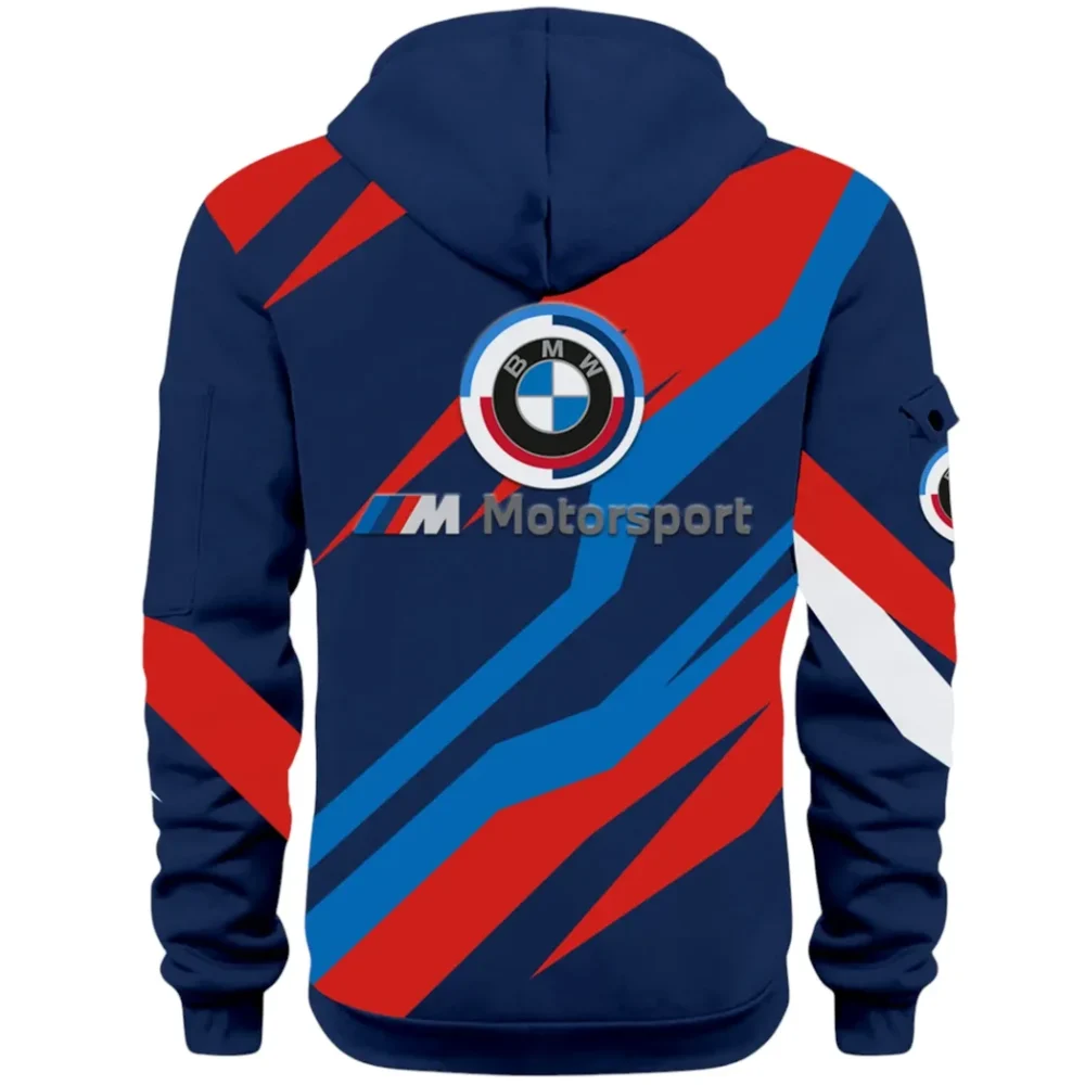 Racing Coupe Hoodie Half Zip 3D Print, Urban Casual Comfort Hoodie CAR514100925047 - Image 3