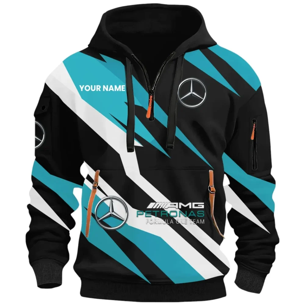 Lifestyle Ride Hoodie Half Zip 3D Print, Rugged & Sporty Hoodie CAR514100925048 - Image 2