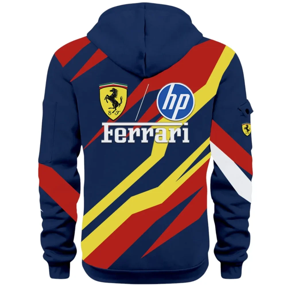 Racing Legend Hoodie Half Zip 3D Print, Comfortable Daily Hoodie CAR514100925050 - Image 3