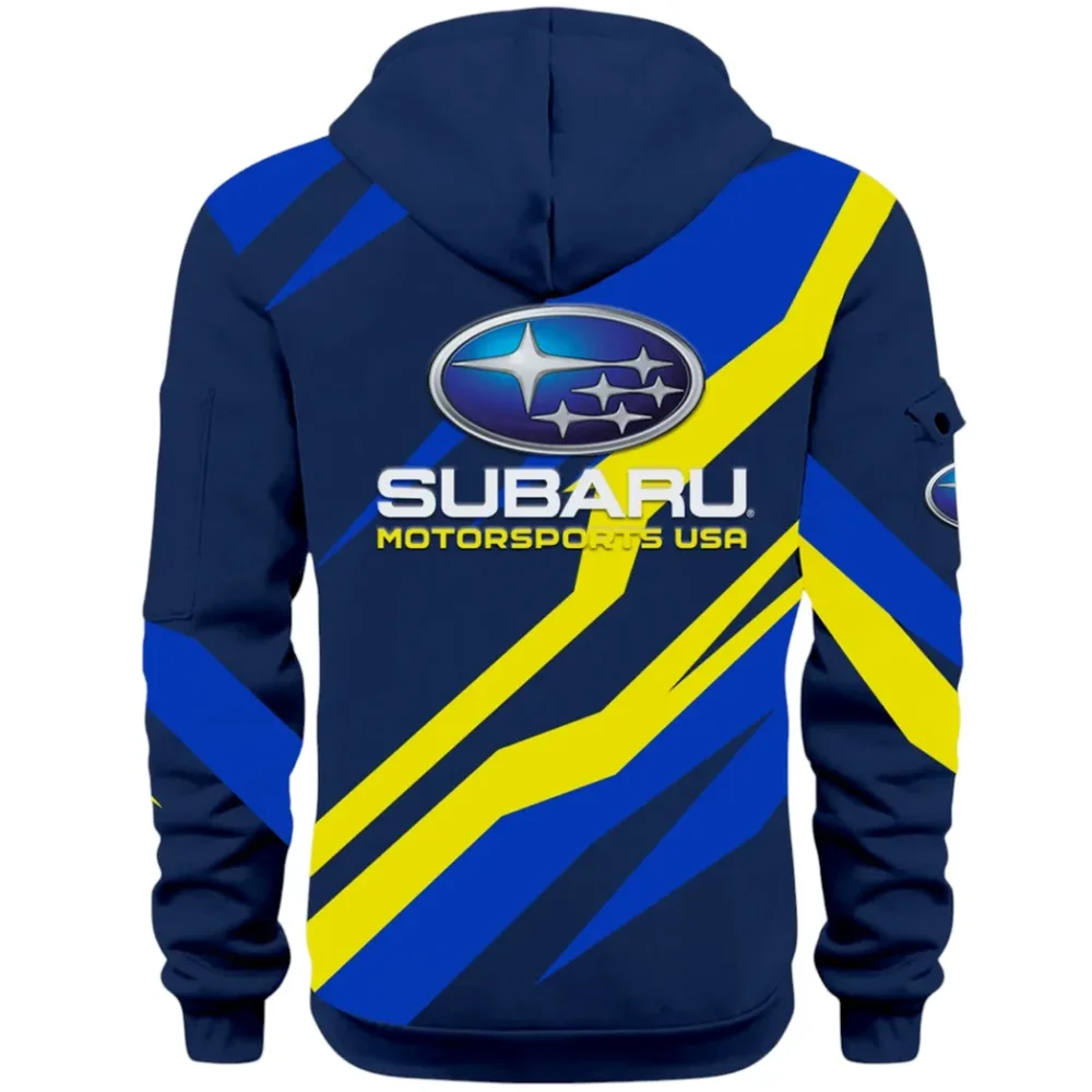 All-Wheel Drive Car Hoodie Half Zip 3D Print, Streetwear Casual Look Outfit CAR514100925055 - Image 3