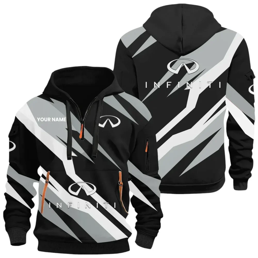 Performance Coupe Hoodie Half Zip x Sweatpants Set, Garage Life 3D Hoodie Set CAR514100925065 - Image 2