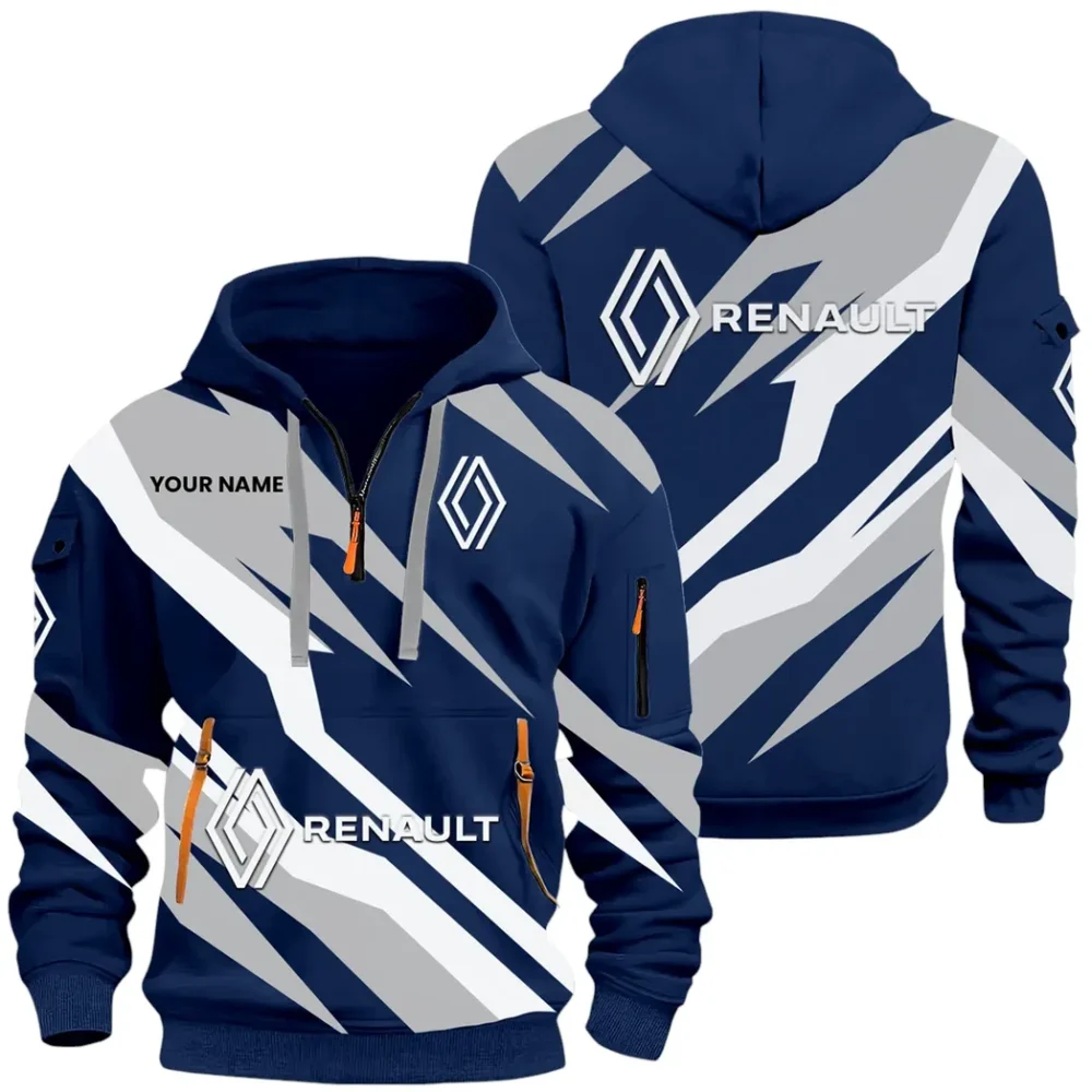 Passenger Vehicle Hoodie Half Zip x Sweatpants Set, Ride-Inspired Half-Zip Hoodie Set CAR514100925068 - Image 2