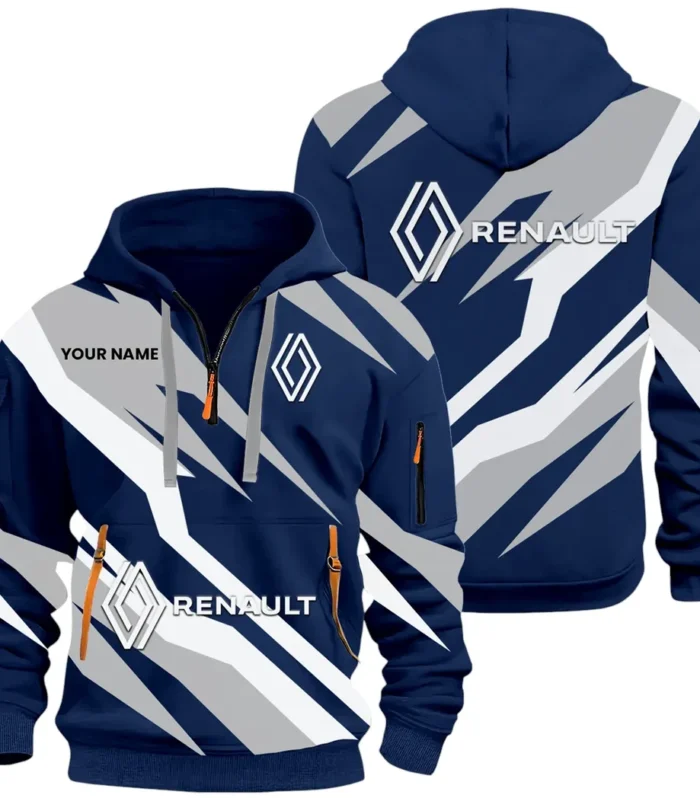 Passenger Vehicle Hoodie Half Zip 3D Print, Urban Style & Relaxed Fit Hoodie CAR514100925068
