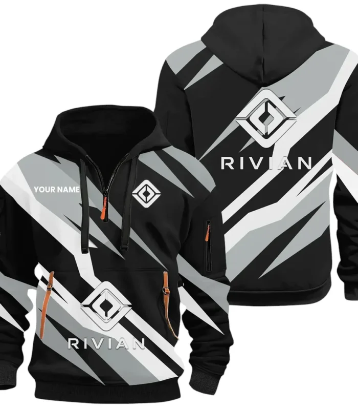 Racing Car Hoodie Half Zip 3D Print, Adventure-Ready Comfortable Hoodie CAR514100925069