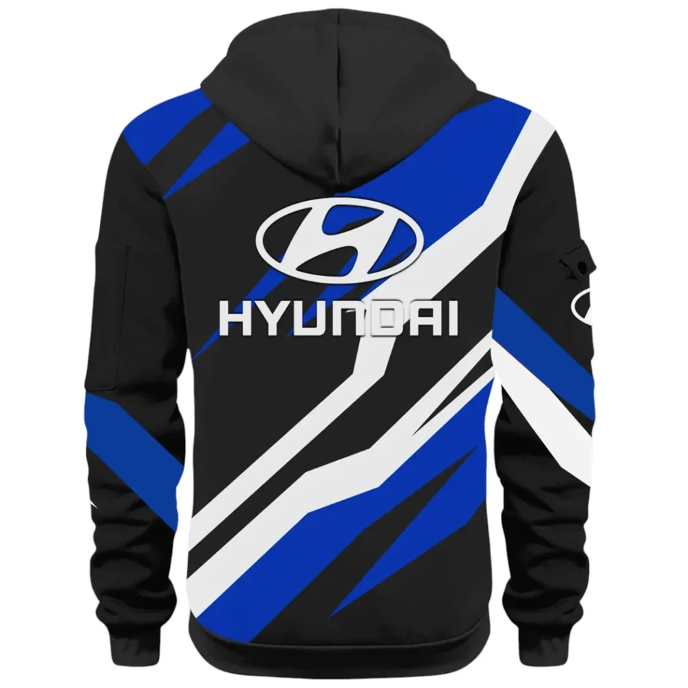 Family Car Hoodie Half Zip 3D Print, Comfortable Daily Wear CAR514100925075 - Image 3