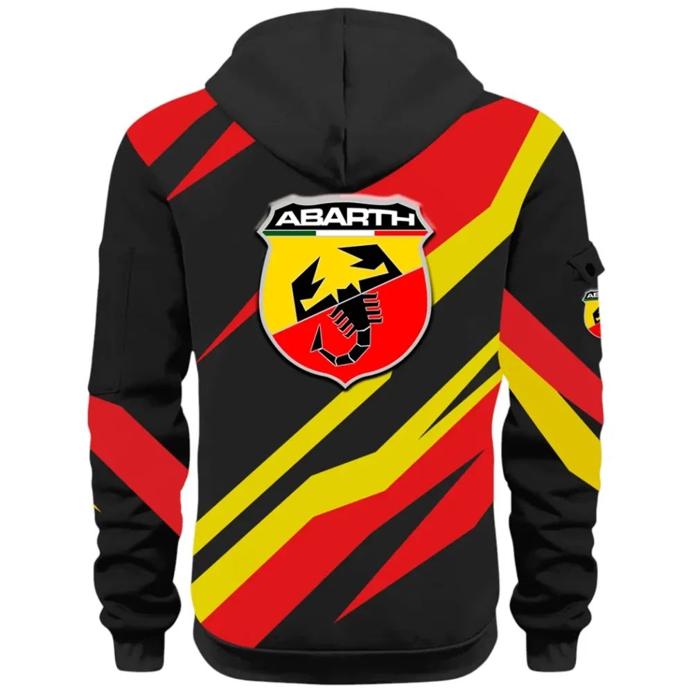 Performance Car Hoodie Half Zip 3D Print, Sporty & Street-Ready Hoodie CAR514100925079 - Image 3
