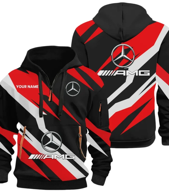 Engine Life Hoodie Half Zip 3D Print, Urban Casual Comfort Hoodie CAR514100925080