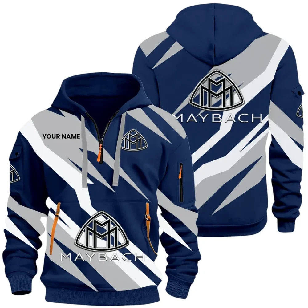 Lifestyle Ride Hoodie Half Zip x Sweatpants Set, Custom Ride-Ready Tracksuit CAR514100925085 - Image 2