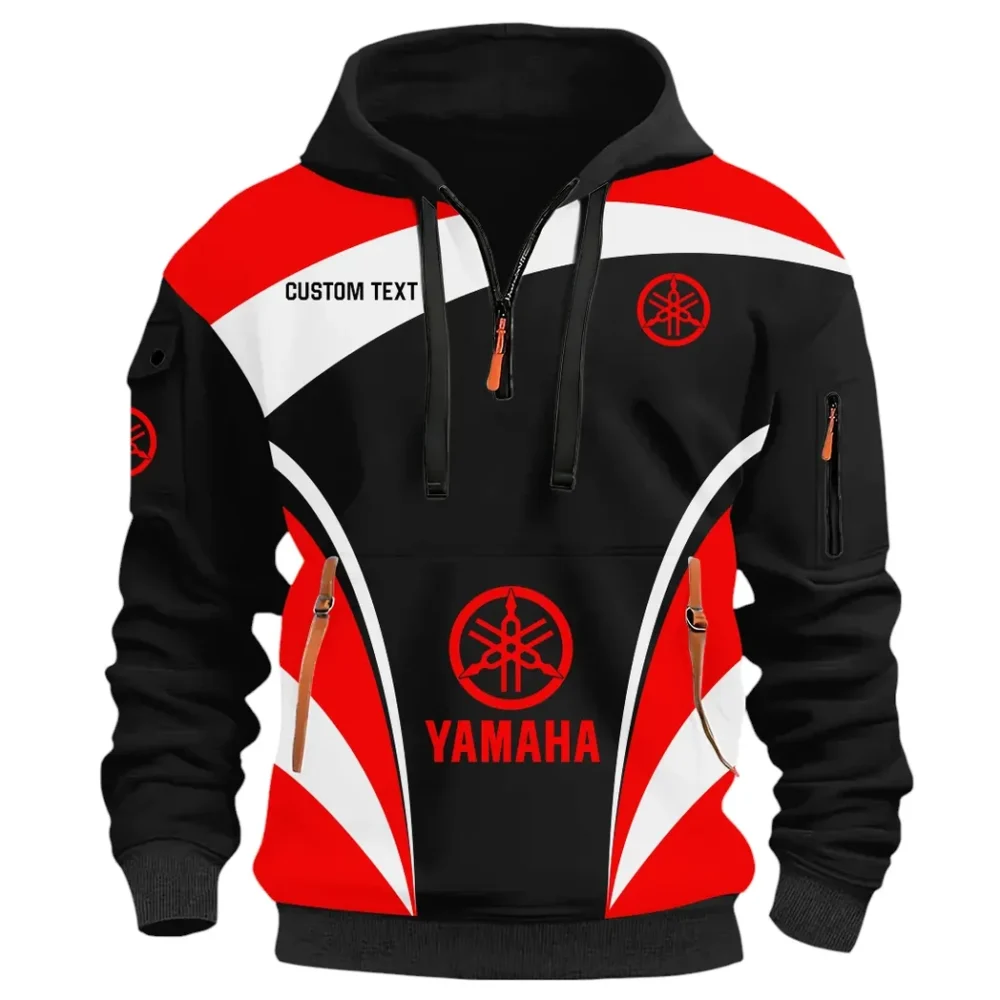 Racing Car Hoodie Half Zip 3D Print, Rugged Casual Fit Hoodie CAR514100925086 - Image 2