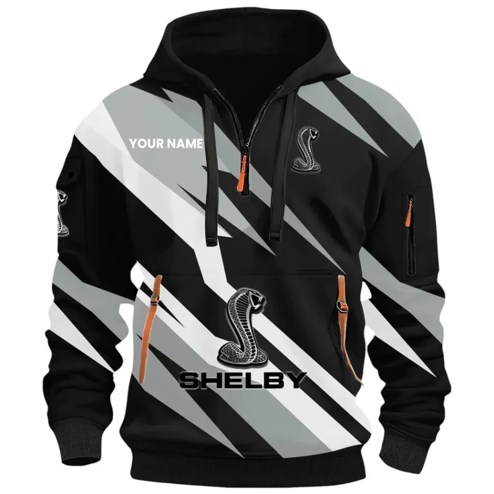 Power Coupe Hoodie Half Zip 3D Print, Everyday Comfortable Hoodie CAR514100925087 - Image 2