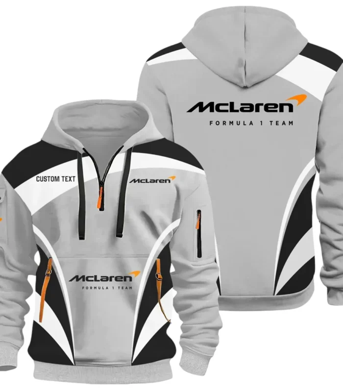 Racing Icon Hoodie Half Zip 3D Print, Sporty Everyday Wear Hoodie CAR514100925091