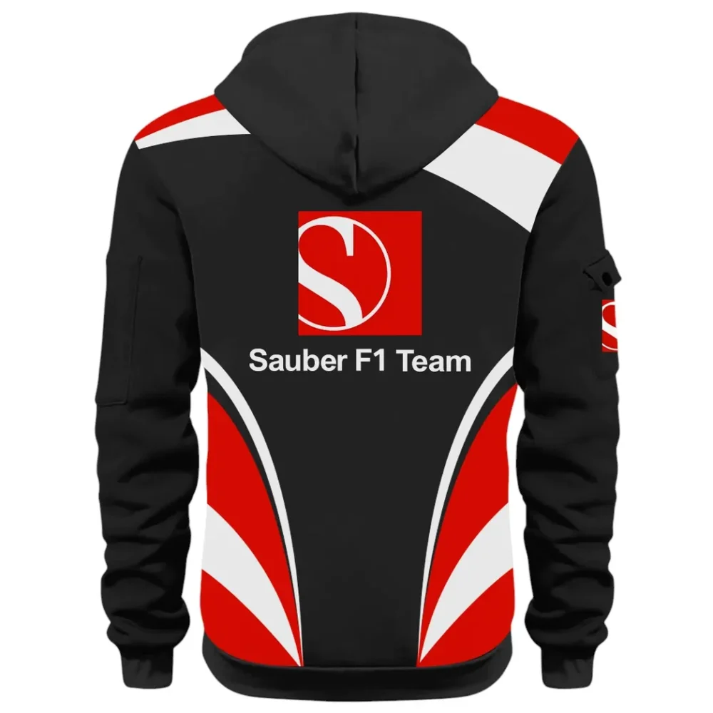 Racing Motor Hoodie Half Zip 3D Print, Rugged Casual Hoodie CAR514100925092 - Image 3