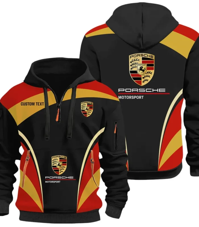 Sports Car Hoodie Half Zip 3D Print, Comfortable Street Hoodie CAR514100925093