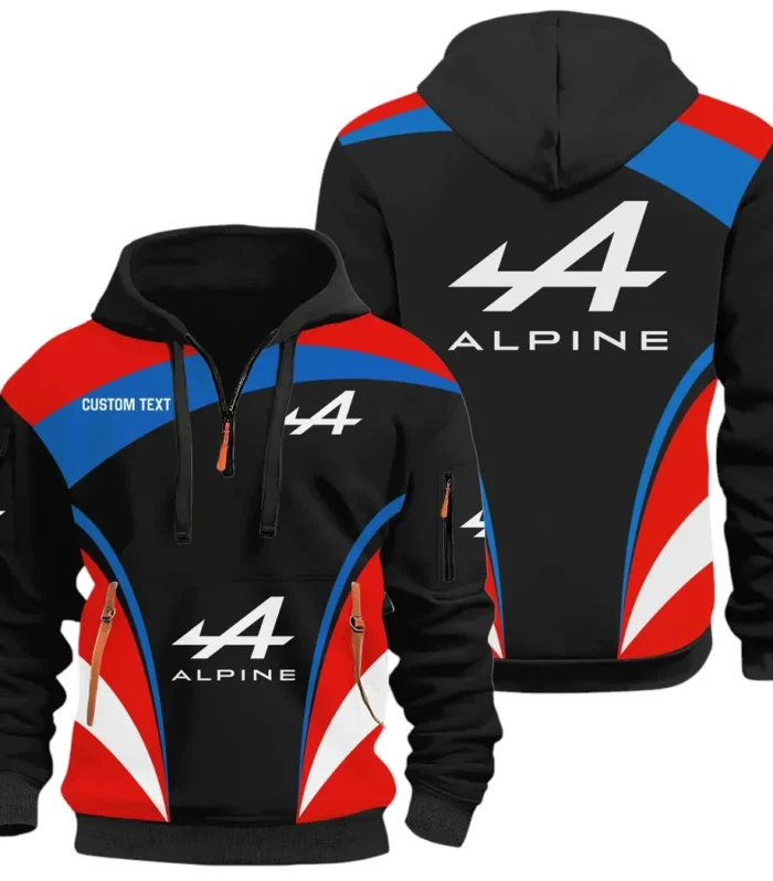Sports Car Hoodie Half Zip 3D Print, Comfortable Urban Hoodie CAR514100925096