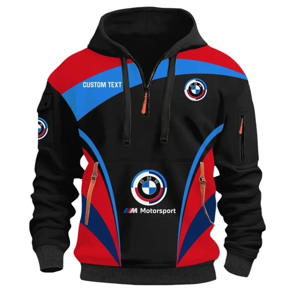 High-Speed Car Hoodie Half Zip 3D Print, {phrase hoodie} CAR514100925098 - Image 2