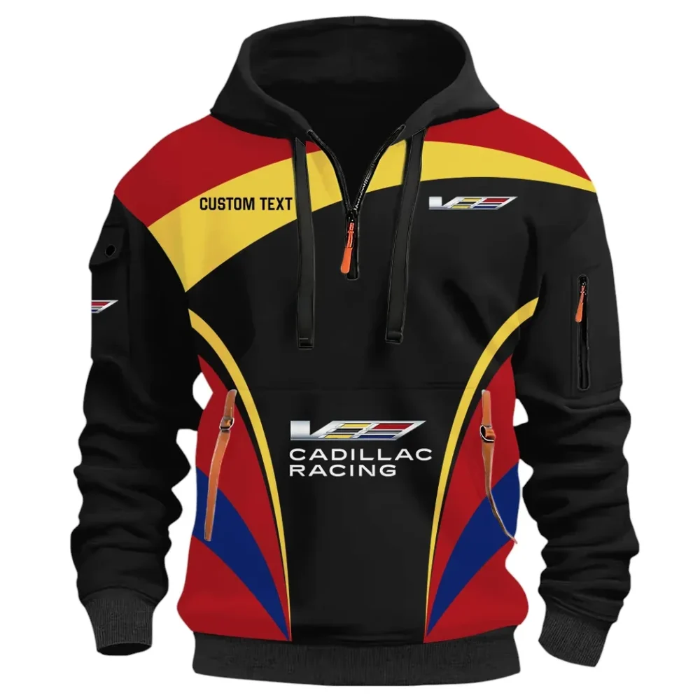 Elegant Touring Car Hoodie Half Zip 3D Print, Lightweight & Comfortable Streetwear Hoodie CAR514100925099 - Image 2