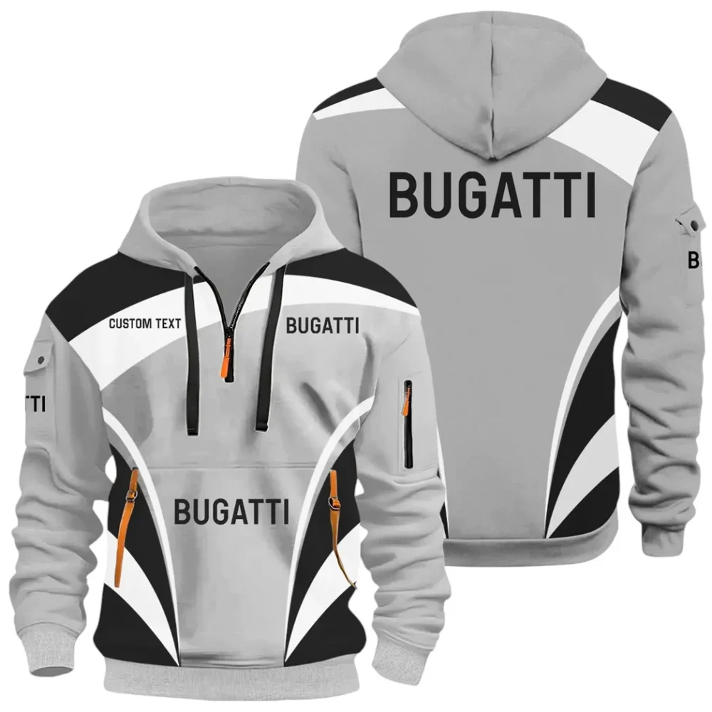 Hypercar Hoodie Half Zip x Sweatpants Set, Custom Ride-Ready Tracksuit CAR514100925101 - Image 2