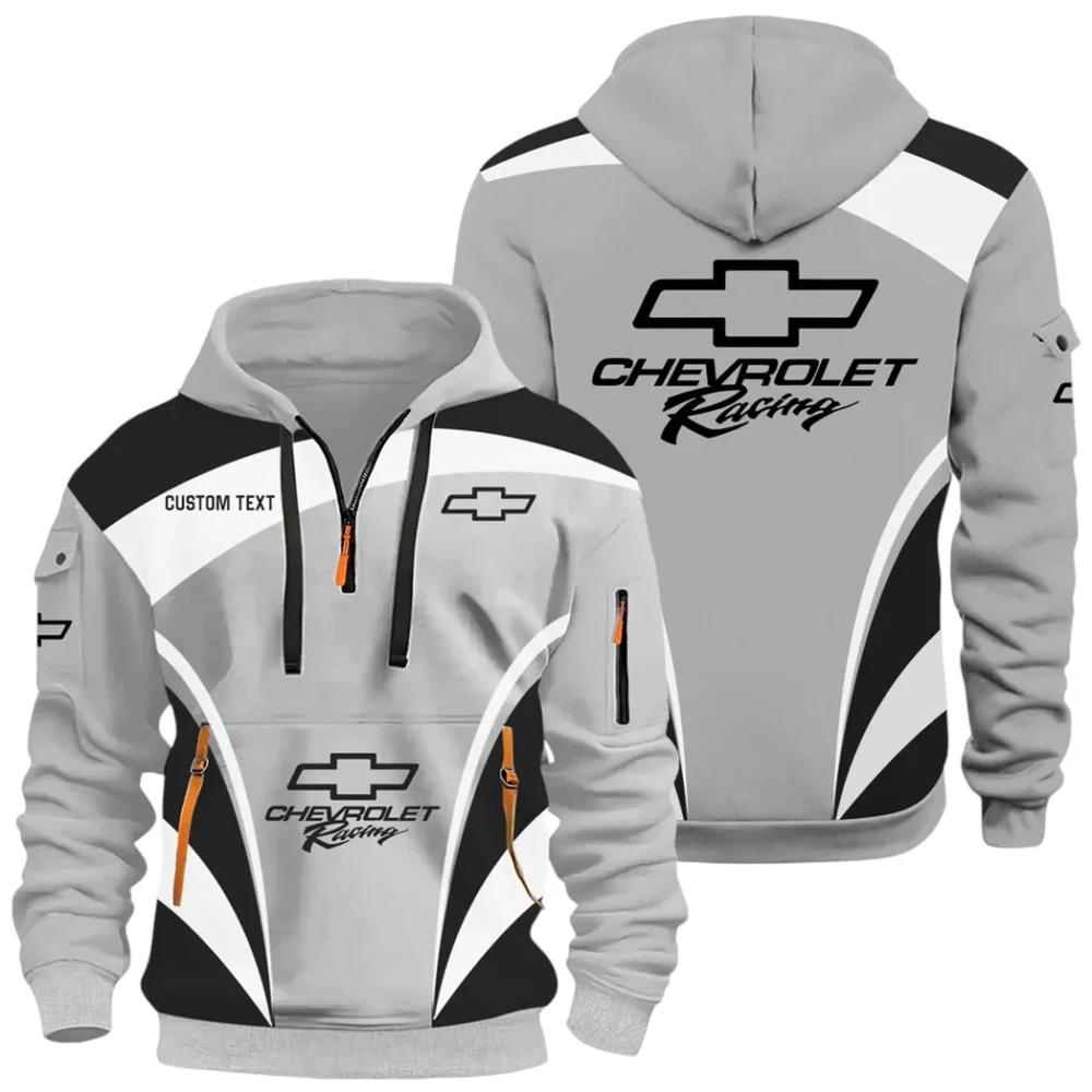 Performance Sedan Hoodie Half Zip 3D Print, Adventure-Ready Comfortable Hoodie CAR514100925102
