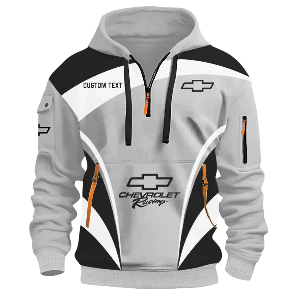 Performance Sedan Hoodie Half Zip 3D Print, Adventure-Ready Comfortable Hoodie CAR514100925102 - Image 2