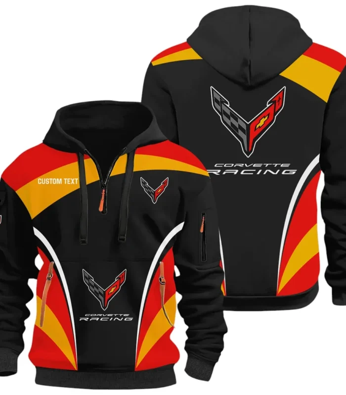 V8 Power Hoodie Half Zip 3D Print, Casual Fit for Everyday Wear Hoodie CAR514100925103