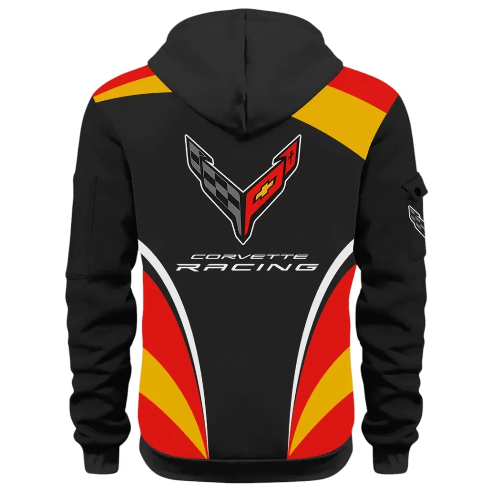 V8 Power Hoodie Half Zip 3D Print, Casual Fit for Everyday Wear Hoodie CAR514100925103 - Image 3