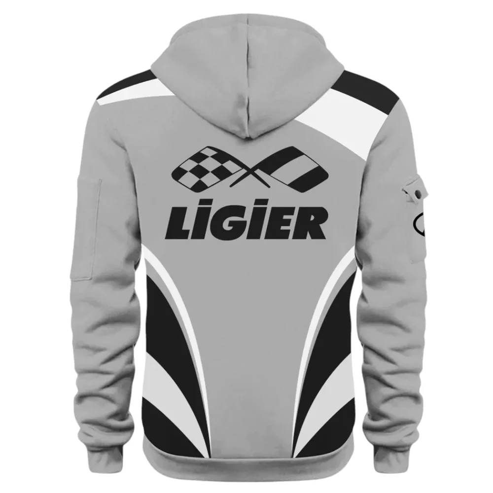 Racing Car Hoodie Half Zip 3D Print, Classic Comfortable Hoodie Style CAR514100925106 - Image 3