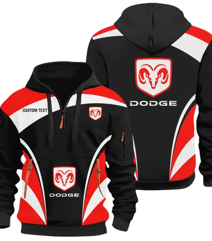 Power Car Hoodie Half Zip 3D Print, Street-Ready Casual Hoodie CAR514100925107