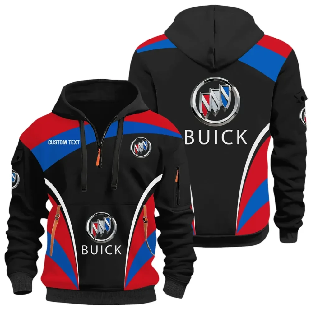 Comfort-Oriented Car Hoodie Half Zip 3D Print, Durable & Casual Streetwear CAR514100925110
